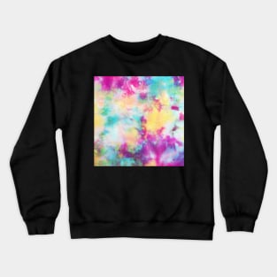 Pink Tie-Dye Crewneck Sweatshirt